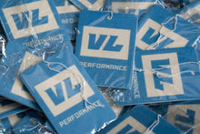 Load image into Gallery viewer, New Car Smell VL Performance Logo Air Freshener (Blue)
